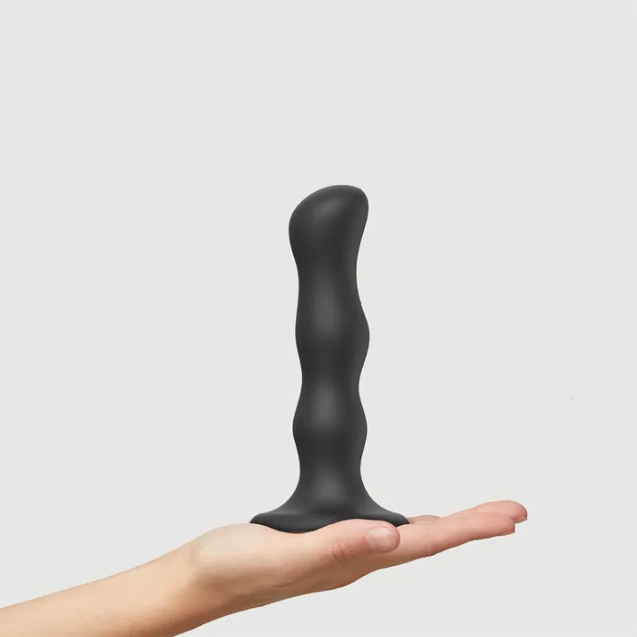 Female Sex Toys StrapOnMe StrapOnMe Geisha Ball Dil Medium Black