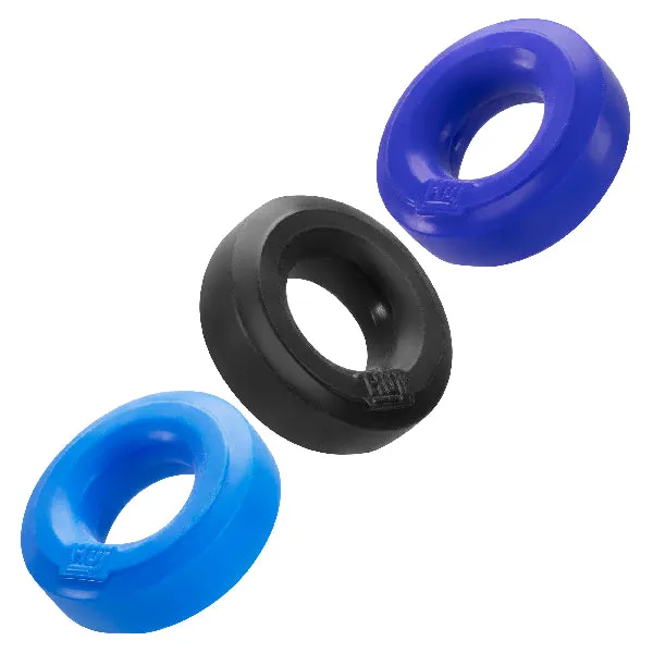 Hunkyjunk HUJ3 CRING 3pack by Hunkyjunk Male Sex Toys