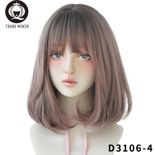 Javaughn69ways Anal 7JHH WIGS Natural Comfortable Synthetic Wig for Women Black Shoulder Straight Hair 14 Inch Fashion Hairstyle Wig Javaughn69ways Anal 7JHH WIGS Natural Comfortable Synthetic Wig for Women Black Shoulder Straight Hair 14 Inch Fashion Hairstyle Wig