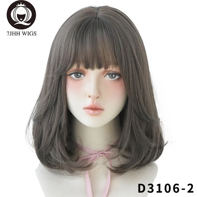 Javaughn69ways Anal 7JHH WIGS Natural Comfortable Synthetic Wig for Women Black Shoulder Straight Hair 14 Inch Fashion Hairstyle Wig Javaughn69ways Anal 7JHH WIGS Natural Comfortable Synthetic Wig for Women Black Shoulder Straight Hair 14 Inch Fashion Hairstyle Wig
