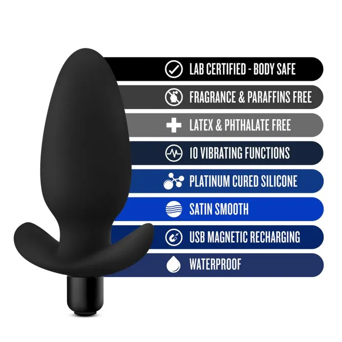 Male Sex Toys Anal Adventures Anal Adventures Platinum Silicone Saddle Plug