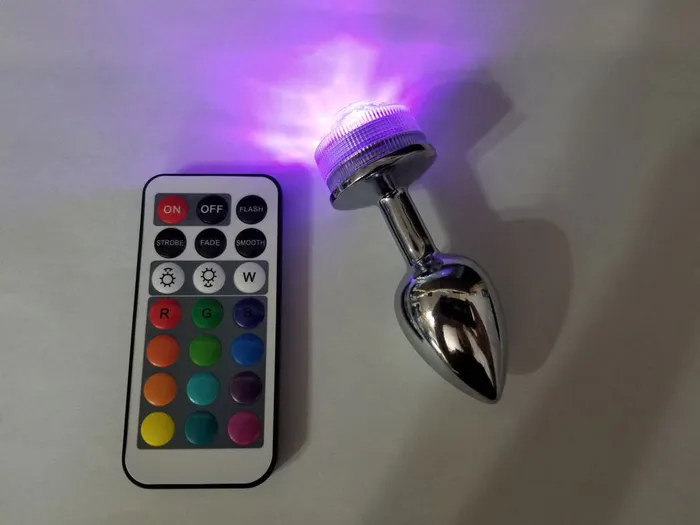 Male Sex Toys Eccentric Playroom Essentials Twinkle Tush LED Butt Plug with Remote Male Sex Toys Eccentric Playroom Essentials Twinkle Tush LED Butt Plug with Remote