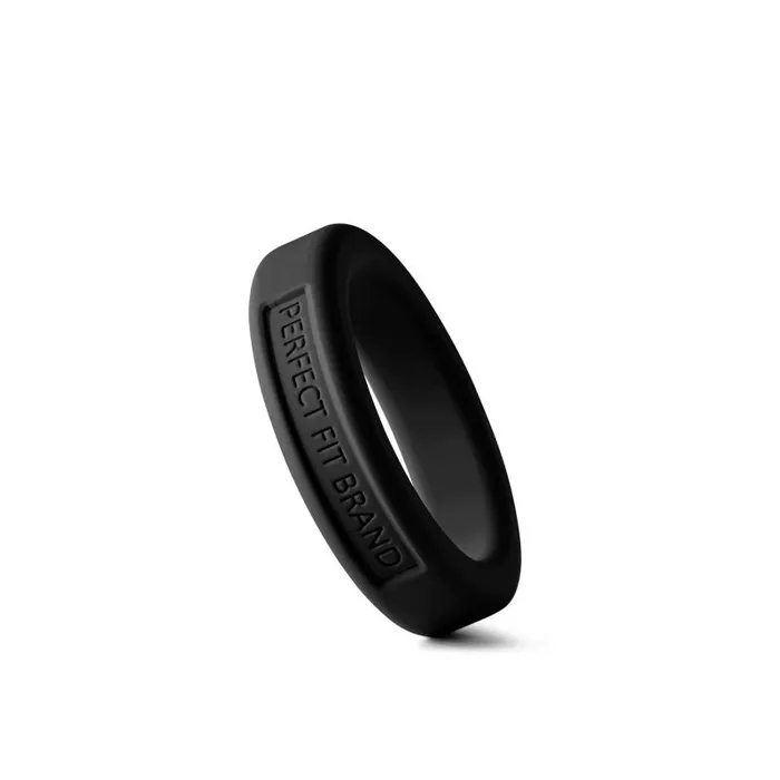 PerfectFit Male Sex Toys Classic Silicone Medium Stretch Penis Ring 36mm Black