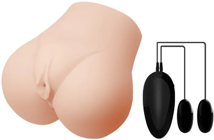 Pretty Love Vagina And Anal Stimulator Flesh Male Sex Toys