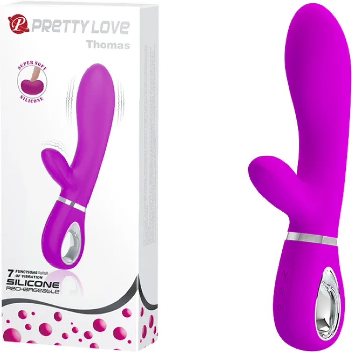 Pretty Love Vibrators Rechargeable Thomas Purple