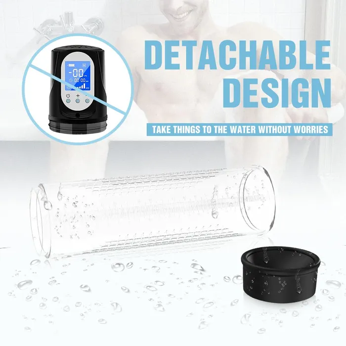 Electric Penis Pump Sex Masturbation Toy Extender Vacuum Pump Penis Enlargement Enhancement Massage Penis Trainer soniker Male Sex Toys