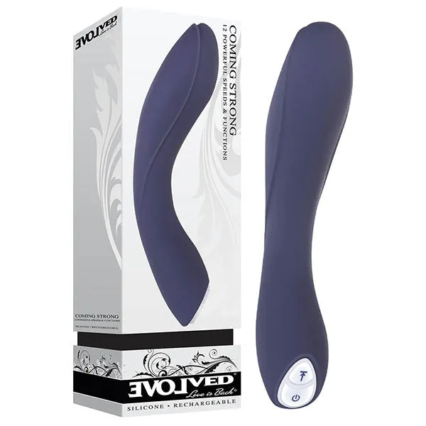 Evolved Evolved Coming Strong Navy 119 cm 75 USB Rechargeable Vibrator Vibrators Evolved Evolved Coming Strong Navy 119 cm 75 USB Rechargeable Vibrator Vibrators