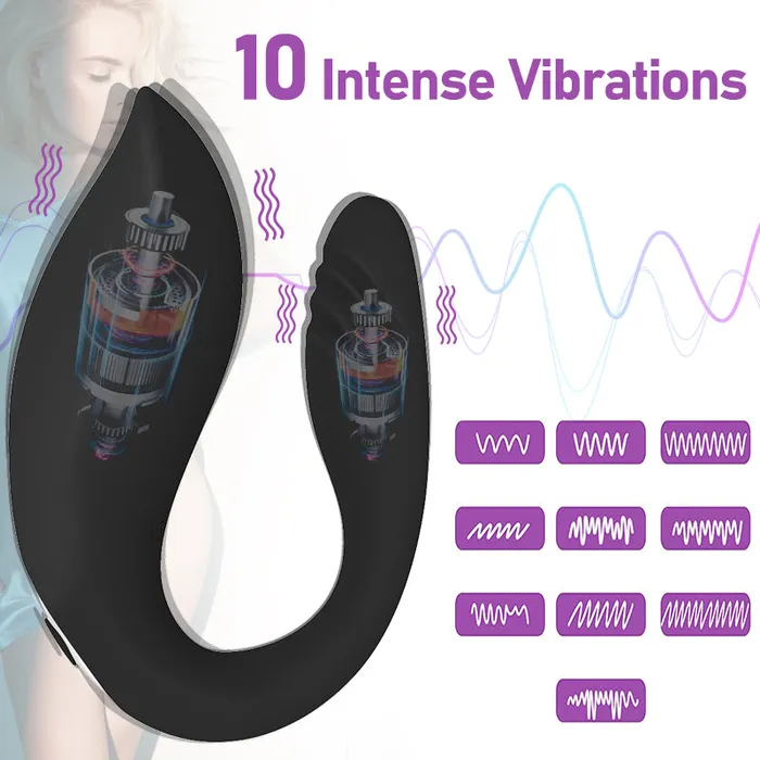 Female Sex Toys soniker 10 Speeds Couples Vibrator G Spot Clitoris Stimulator Double Dildo Vibrators Male Orgasm Remote Control Women Wearable Sex Toys Female Sex Toys soniker 10 Speeds Couples Vibrator G Spot Clitoris Stimulator Double Dildo Vibrators Male Orgasm Remote Control Women Wearable Sex Toys