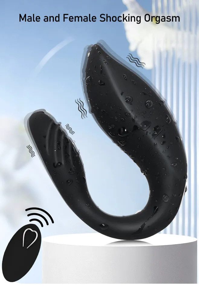 Female Sex Toys soniker 10 Speeds Couples Vibrator G Spot Clitoris Stimulator Double Dildo Vibrators Male Orgasm Remote Control Women Wearable Sex Toys Female Sex Toys soniker 10 Speeds Couples Vibrator G Spot Clitoris Stimulator Double Dildo Vibrators Male Orgasm Remote Control Women Wearable Sex Toys