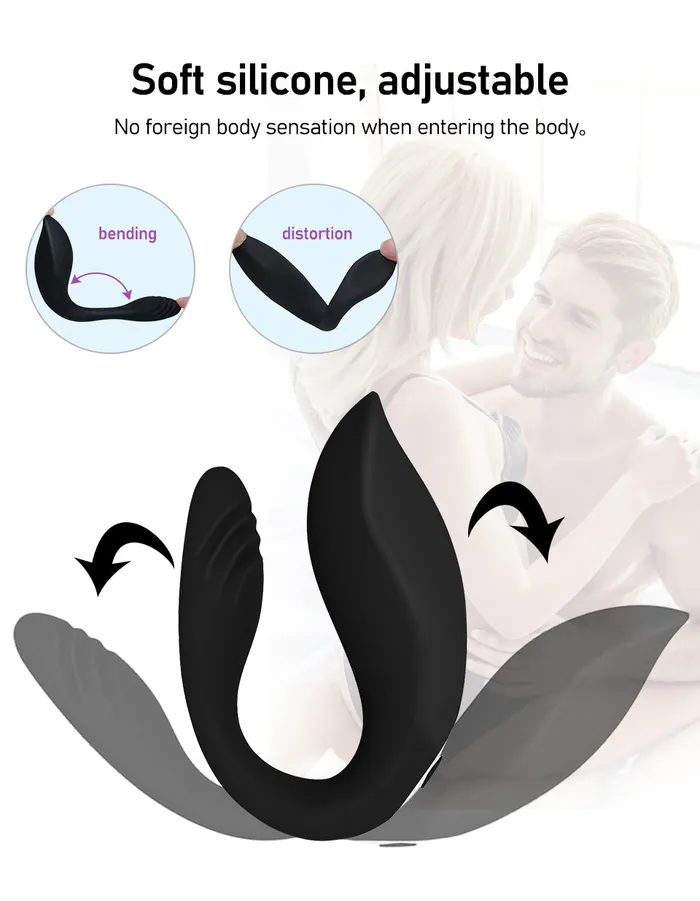 Female Sex Toys soniker 10 Speeds Couples Vibrator G Spot Clitoris Stimulator Double Dildo Vibrators Male Orgasm Remote Control Women Wearable Sex Toys Female Sex Toys soniker 10 Speeds Couples Vibrator G Spot Clitoris Stimulator Double Dildo Vibrators Male Orgasm Remote Control Women Wearable Sex Toys