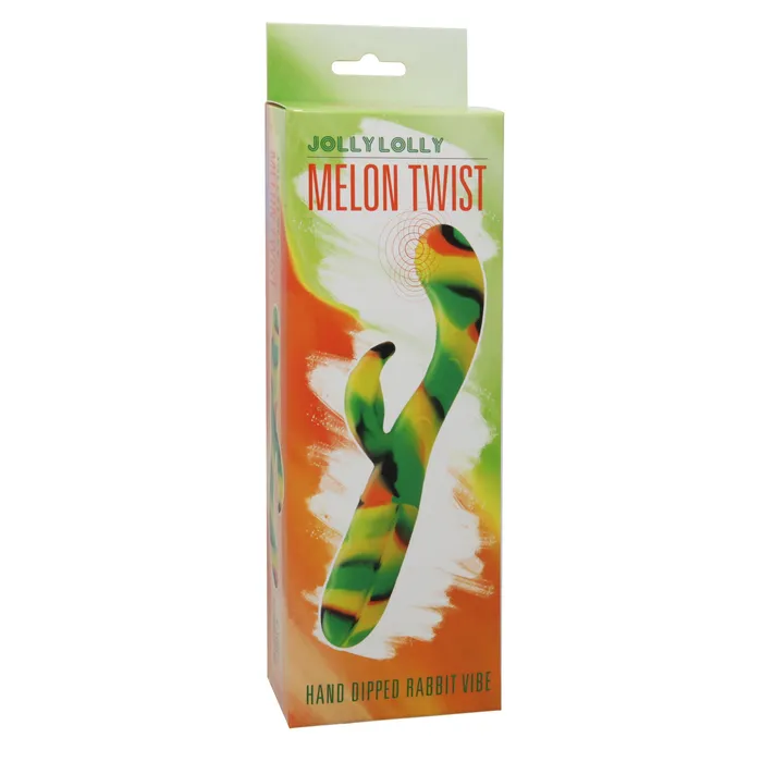 Vibrators GSPOT RABBIT NUB END YellowGreenRoseBlack FLAYVHER