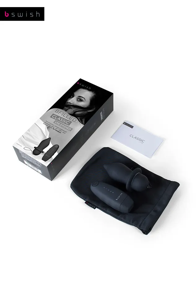 B Swish Toys Anal Bfilled Classic Black