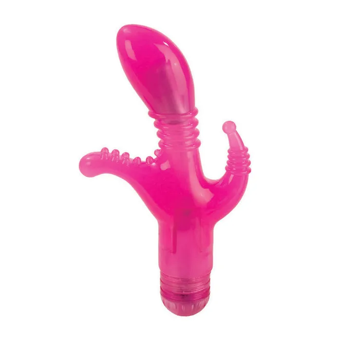 California Exotic Novelties Vibrators Triple Tease Pink California Exotic Novelties Vibrators Triple Tease Pink
