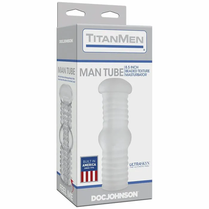 Doc Johnson Novelties Male Sex Toys Titanmen Tools Man Tube Ultraskyn