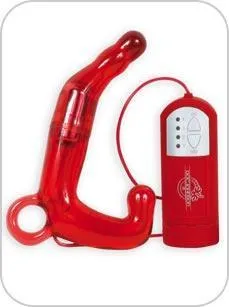 Doc Johnson Novelties Vibrators Mens Pleasure Wand Red