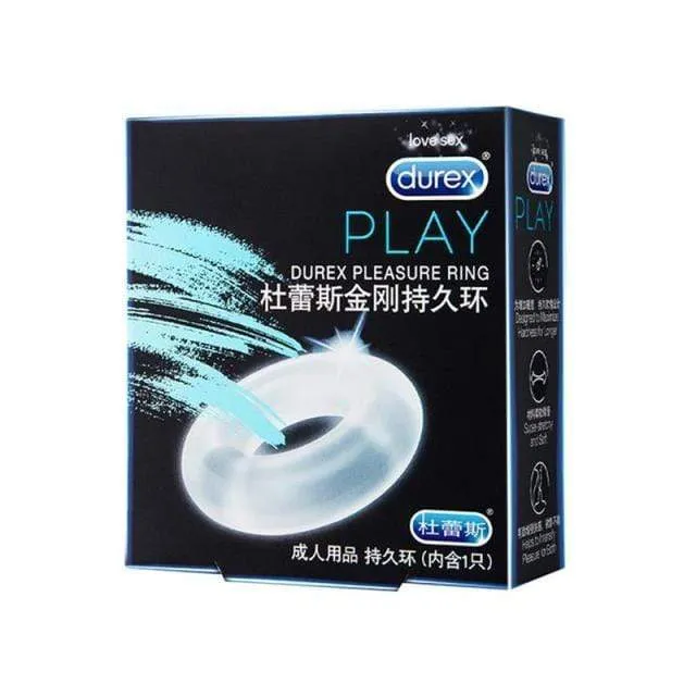 Durex Silcone Pleasure Cock Ring Strap SxLife Official Male Sex Toys