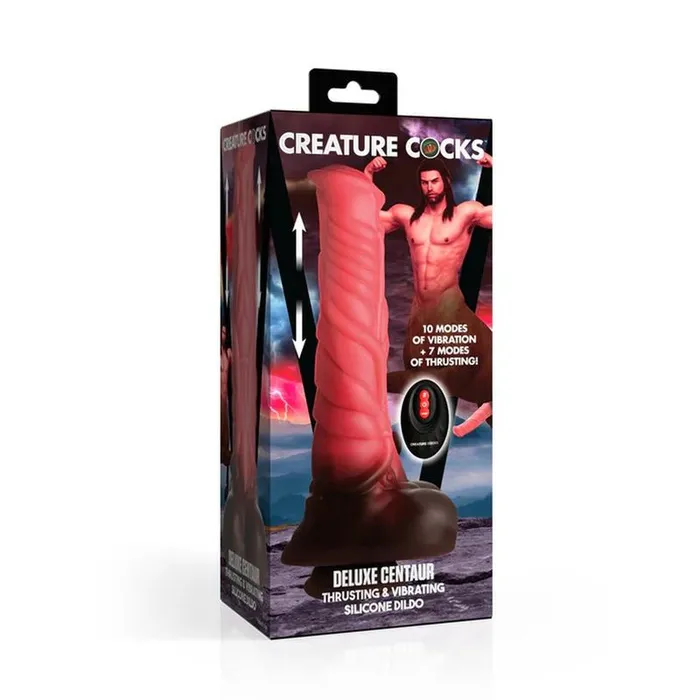 Female Sex Toys Vibrant Vibes Australia Quality Sex Toys Great Prices Sex Toys Australia Creature Cocks Deluxe Centaur Thrusting Vibrating Silicone Dildo
