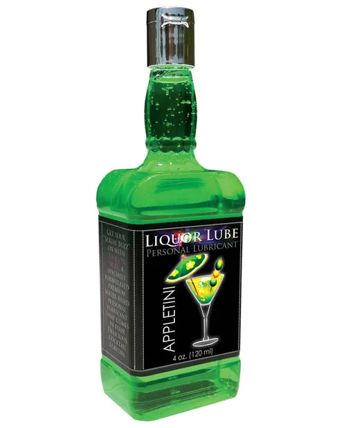 HOTT Products Liquor Lube Appletini 4 Oz Vibrators