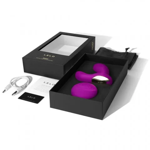 Lelo Male Sex Toys Hugo Deep Rose Prostate Massager