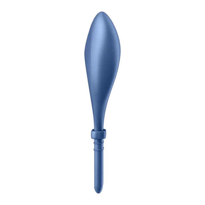 Male Sex Toys Satisfyer Bullseye Vibrating App Cock Ring Blue