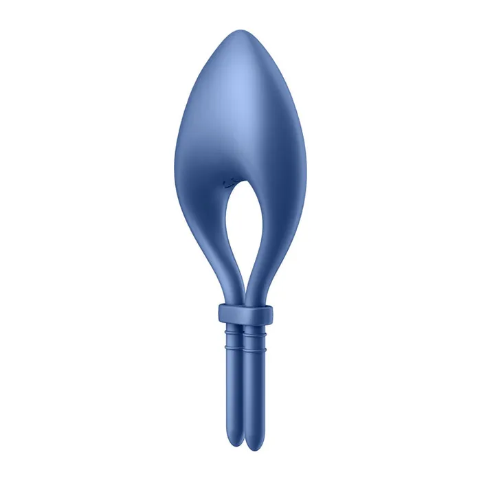 Male Sex Toys Satisfyer Bullseye Vibrating App Cock Ring Blue