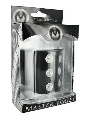 Male Sex Toys XR Brands Master Series Vault 3 Snap Ball Stretcher