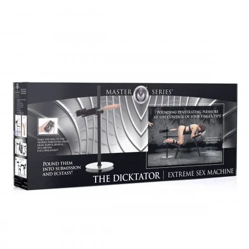 Master Series The Dicktator Extreme Sex Machine XR Brands Female Sex Toys