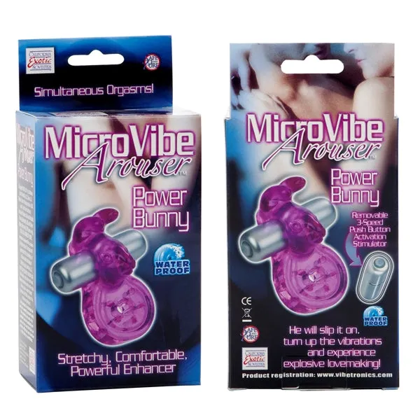 Micro Vibrator Arouser Power Bunny California Exotic Novelties Female Sex Toys