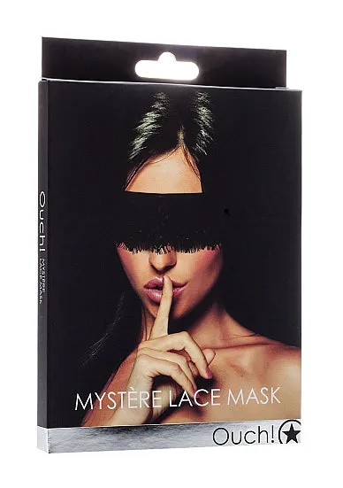 Mystere Lace Mask Black SHOTS AMERICA Anal