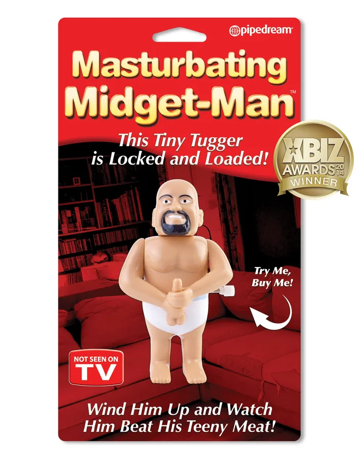 Pipedream Products Wind Up Masturbating Midget Man Vibrators