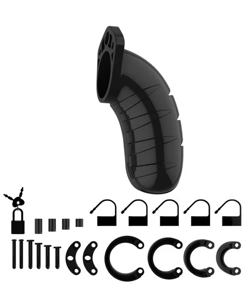 SHOTS AMERICA Anal Mancage Chastity 45in Black Model 04