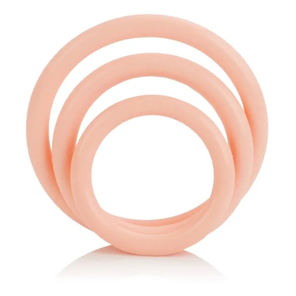 Vibrators California Exotic Novelties Tri Rings Natural Vibrators California Exotic Novelties Tri Rings Natural