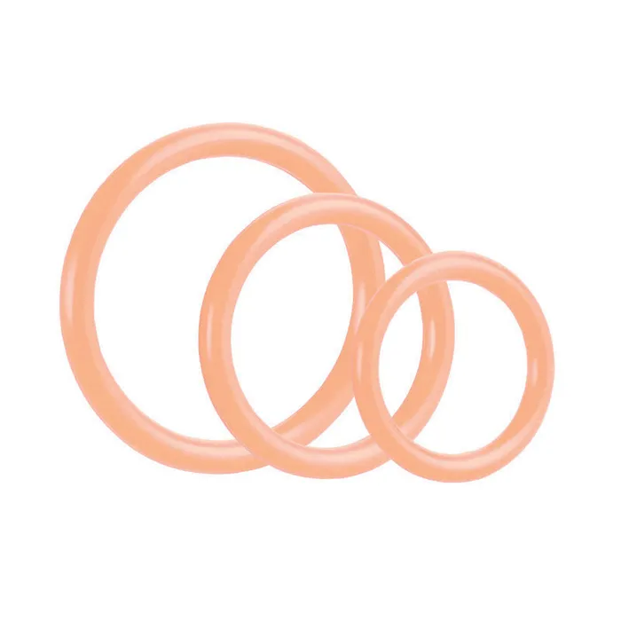 Vibrators California Exotic Novelties Tri Rings Natural Vibrators California Exotic Novelties Tri Rings Natural