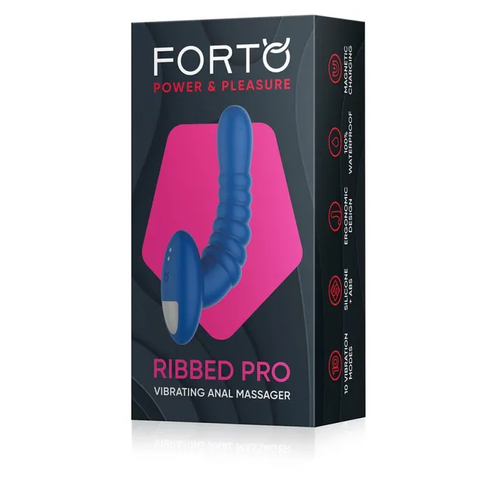 Forto Ribbed Pro Plug Femme Funn Male Sex Toys