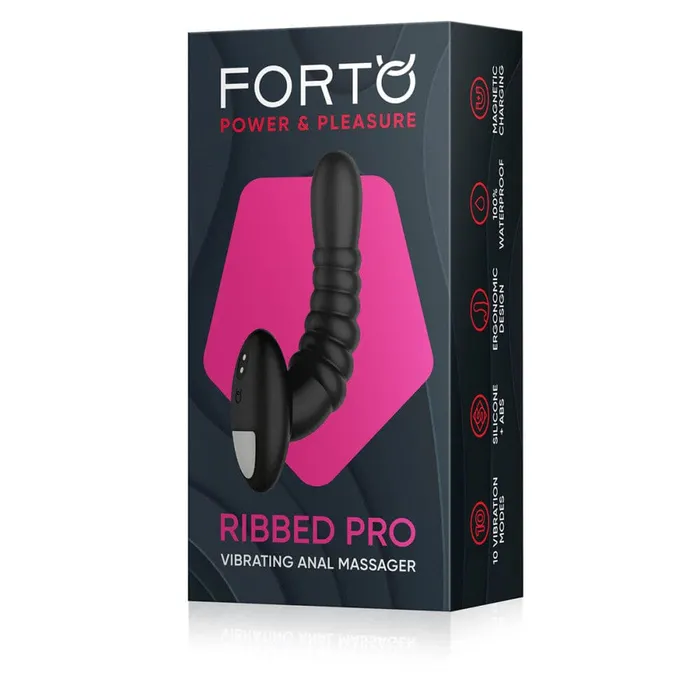 Forto Ribbed Pro Plug Femme Funn Male Sex Toys