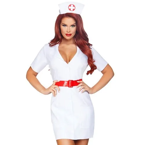 Leg Avenue TLC Nurse Costume Medium Leg Avenue Male Sex Toys