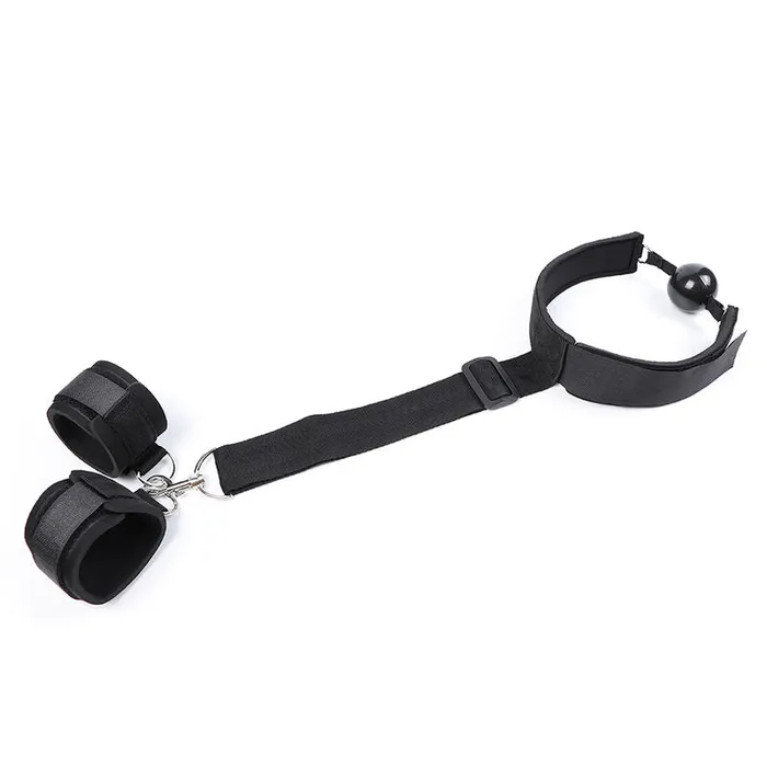 OHMAMA FETISH Female Sex Toys BAVAGLIO CON POLSINI OHMAMA FETISH