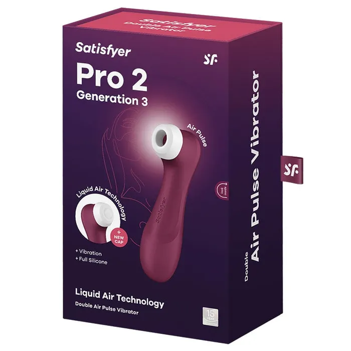 Vibrators Pro 2 Generation 3 Air Pressure Vibe Satisfyer
